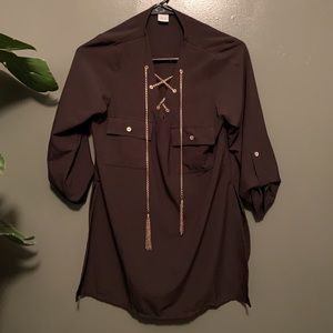Black blouse shirt
